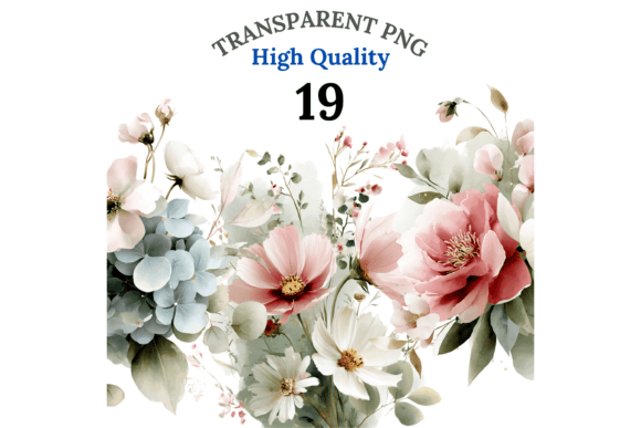 19 Wedding Bouquet Clipart: Elevate Your Floral Design Assets