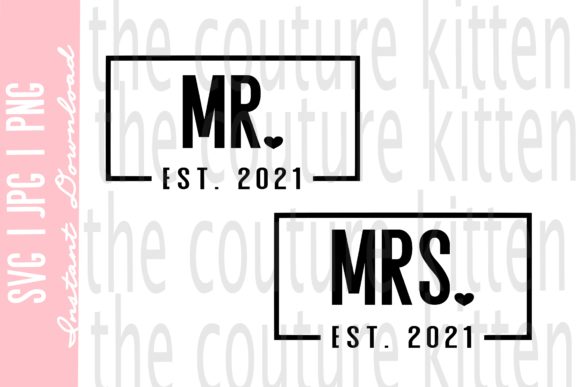 Celebrate in Style: Just Married Mr and Mrs 2021 Wedding