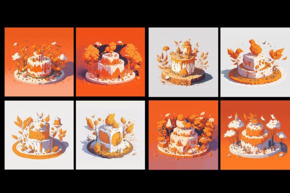 Orange Wedding Cake: A Bold Serif for Vibrant Designs
