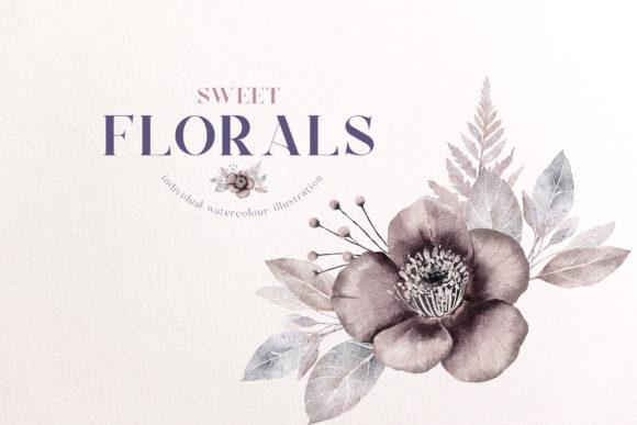Watercolor Flower Arrangement Wedding: A Pastel Dream for Your Designs
