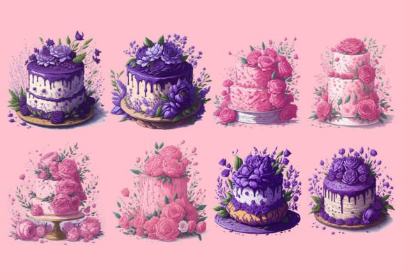 Wedding Floral_cake: A Fresh Take on Elegant Script