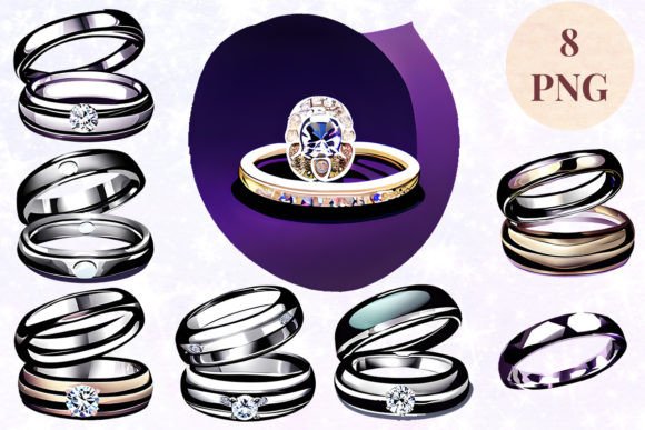 Wedding Ring 61 Clipart PNG: A Designer's Guide to This Versatile Asset